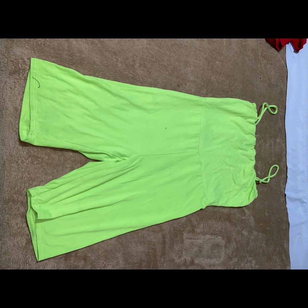 Neon jumpsuit fashion nova OBO